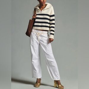 Pilcro Low-Rise Parachute Pants